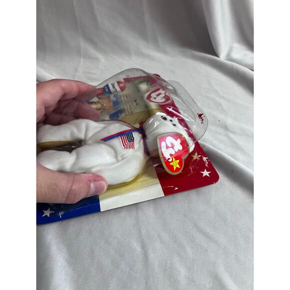 Libearty the bear ty beanie baby McDonald’s 2000 vintage collectible - Picture 4 of 4